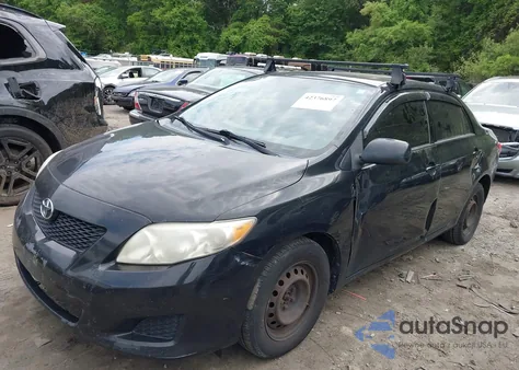 2009 Toyota Corolla Le from USA, damaged, VIN 2T1BU40E39C118224